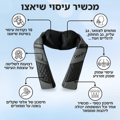 DailyRest - מכשיר עיסוי לצוואר והכתפיים